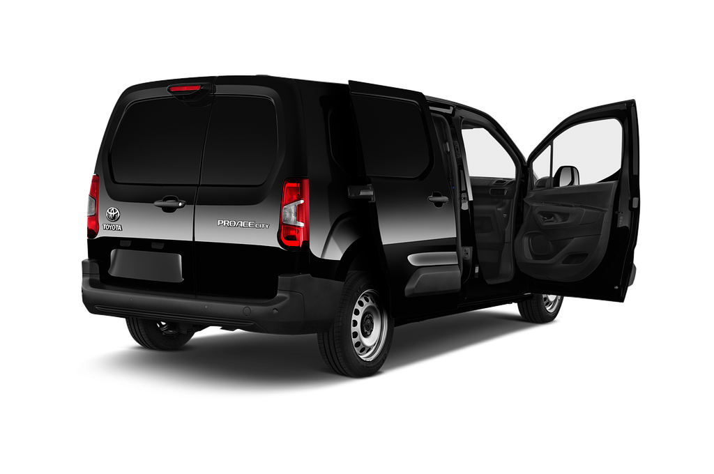 Toyota Proace City (Baujahr 2020) - 4 Türen Tür geöffnet