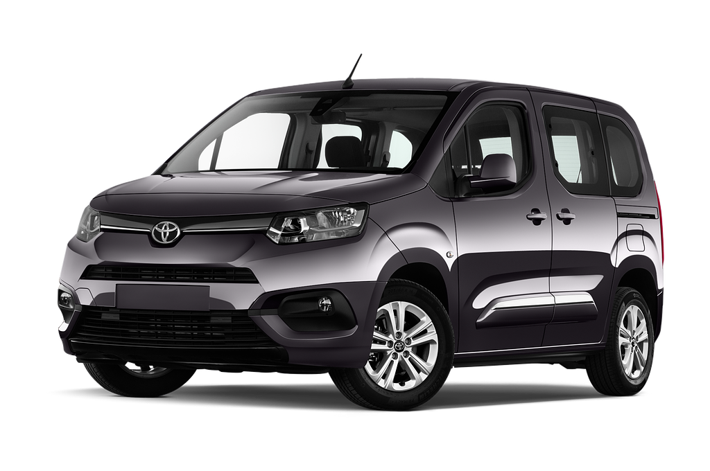 Toyota Proace City Verso (Baujahr 2020) - 5 Türen seitlich vorne mit Felge