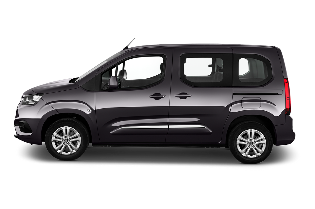 Toyota Proace City Verso (Baujahr 2020) - 5 Türen Seitenansicht