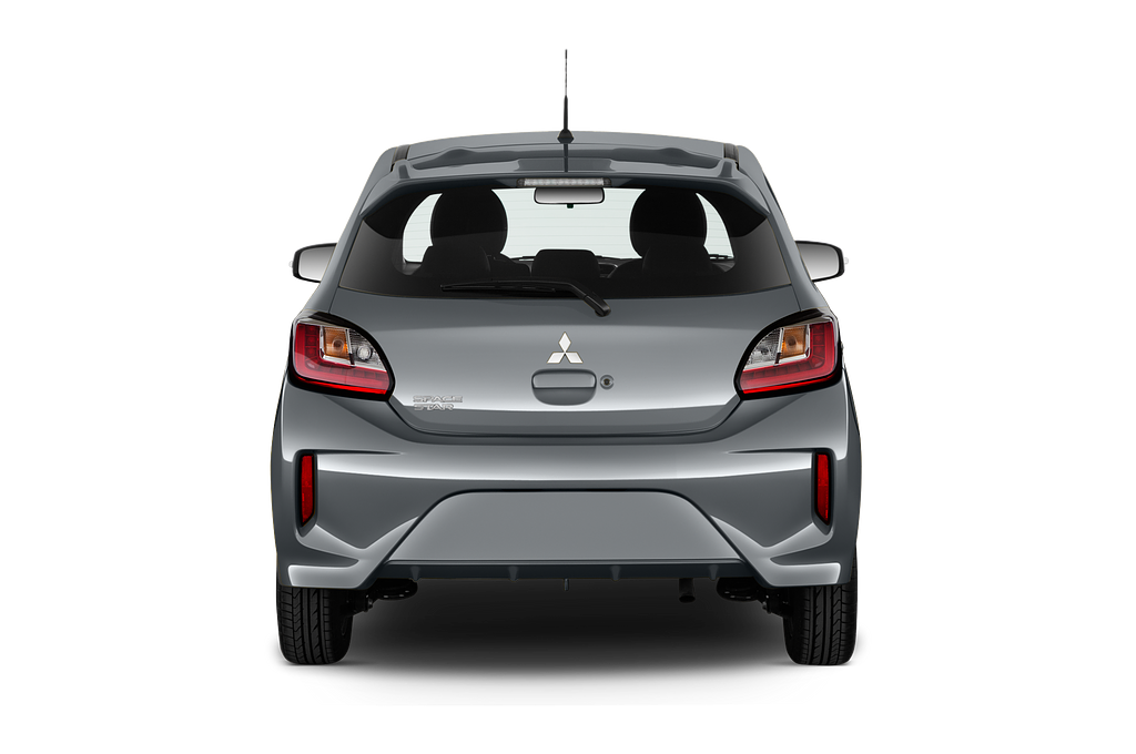 Mitsubishi Space Star (Baujahr 2020) Intro Edition 5 Türen Heckansicht