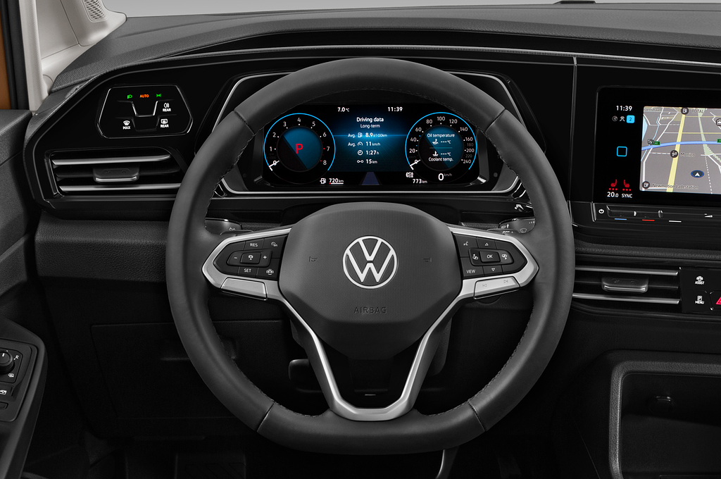 Volkswagen Caddy (Baujahr 2021) Style 5 Türen Lenkrad