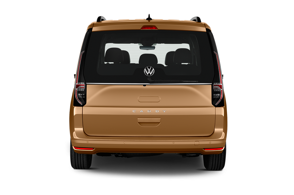Volkswagen Caddy (Baujahr 2021) Style 5 Türen Heckansicht