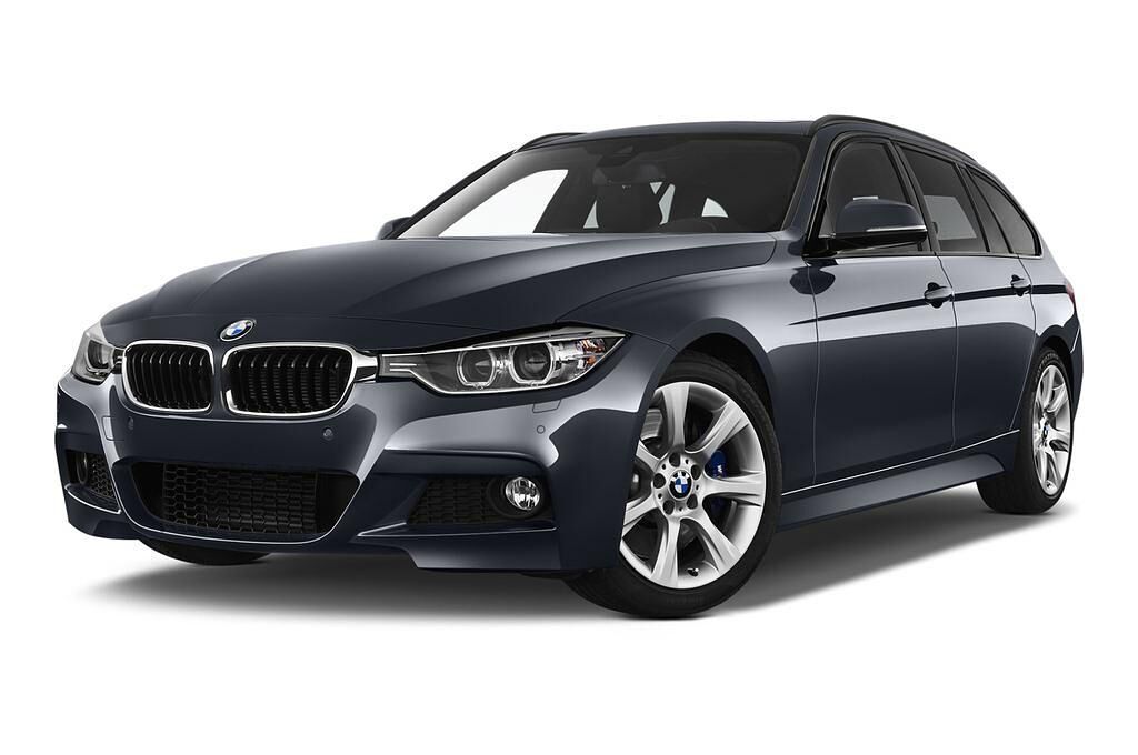 BMW 3 Series (Baujahr 2013) Sport Line 5 Türen seitlich vorne mit Felge