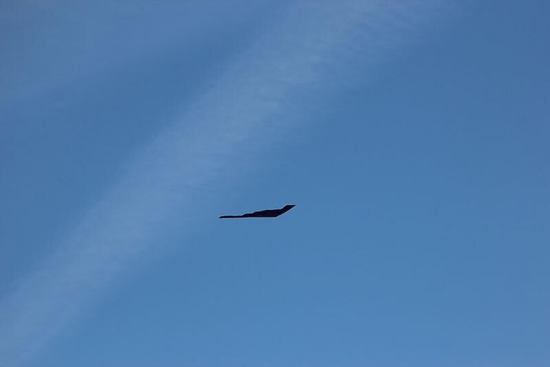 In Lancaster werden auch Stealth-Bomber getestet