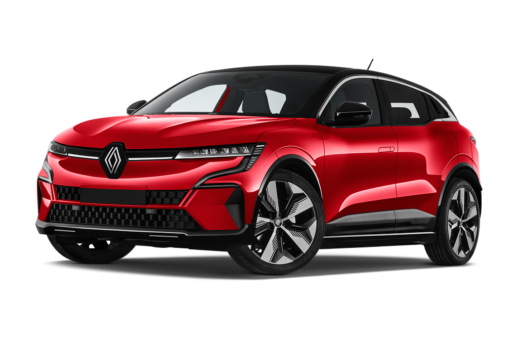 Renault Megane E-Tech (Baujahr 2022) Techno 5 Türen seitlich vorne mit Felge