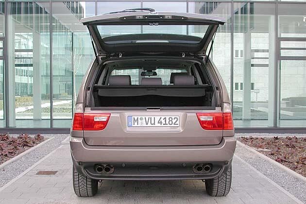 Der obere Teil der Heckklappe lässt sich separat öffnen