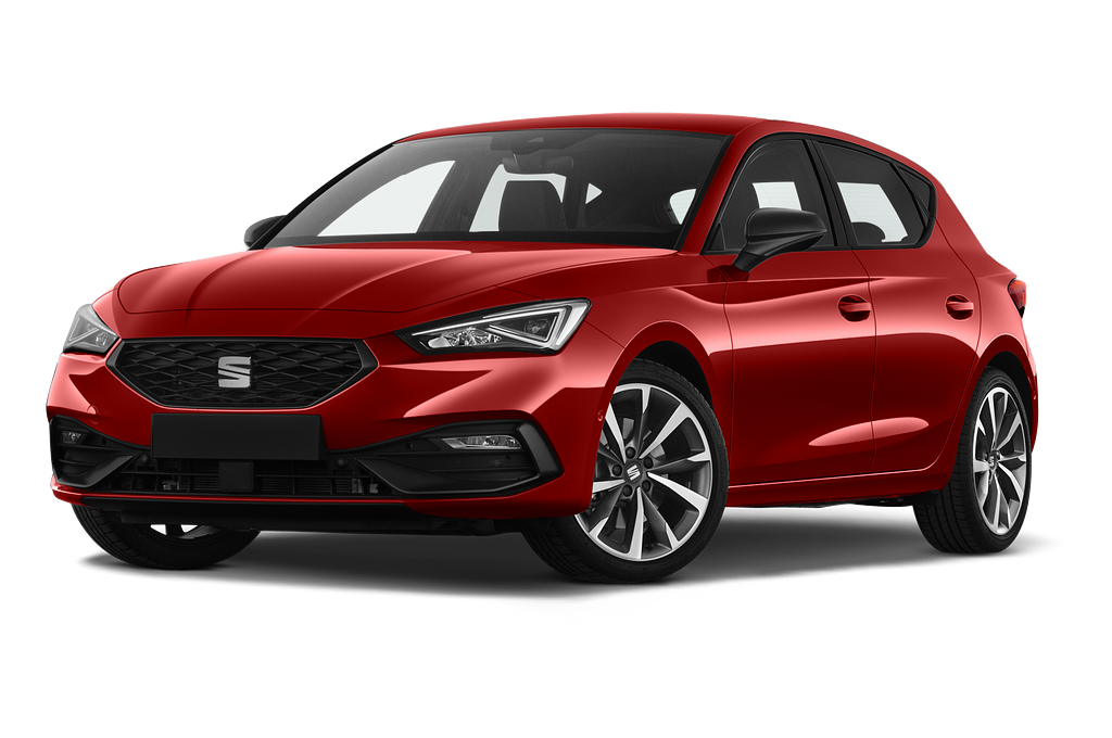 SEAT Leon (Baujahr 2020) FR 5 Türen seitlich vorne mit Felge