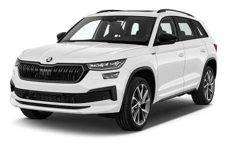 Skoda Kodiaq (Baujahr 2021) SportLine 5 Türen seitlich vorne