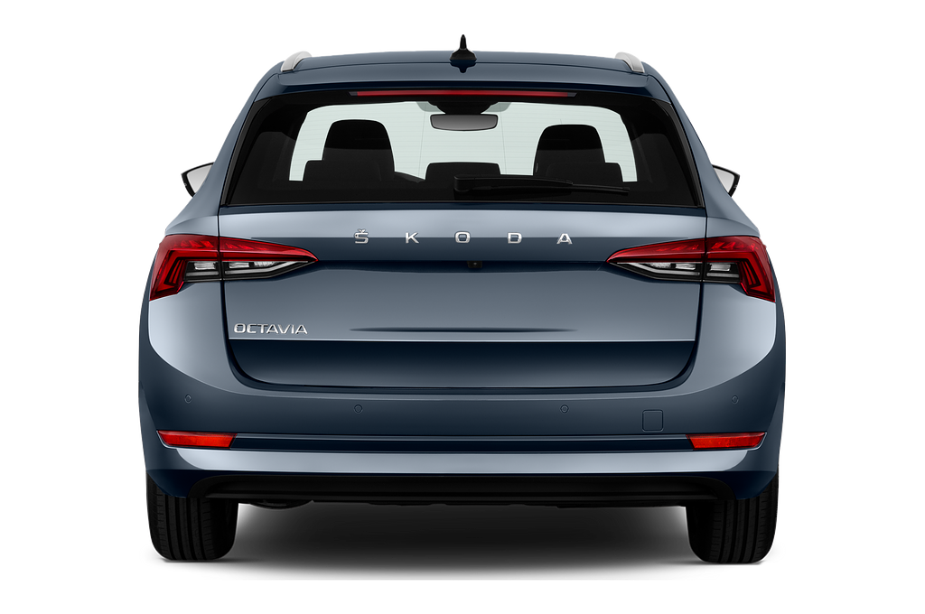 Skoda Octavia Combi (Baujahr 2020) Ambition 5 Türen Heckansicht