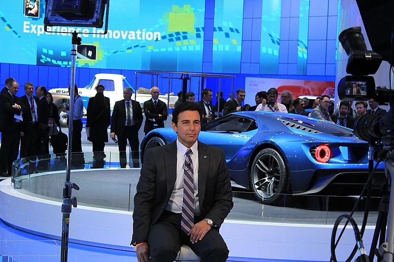 Ford GT und Ford CEO Mark Fields