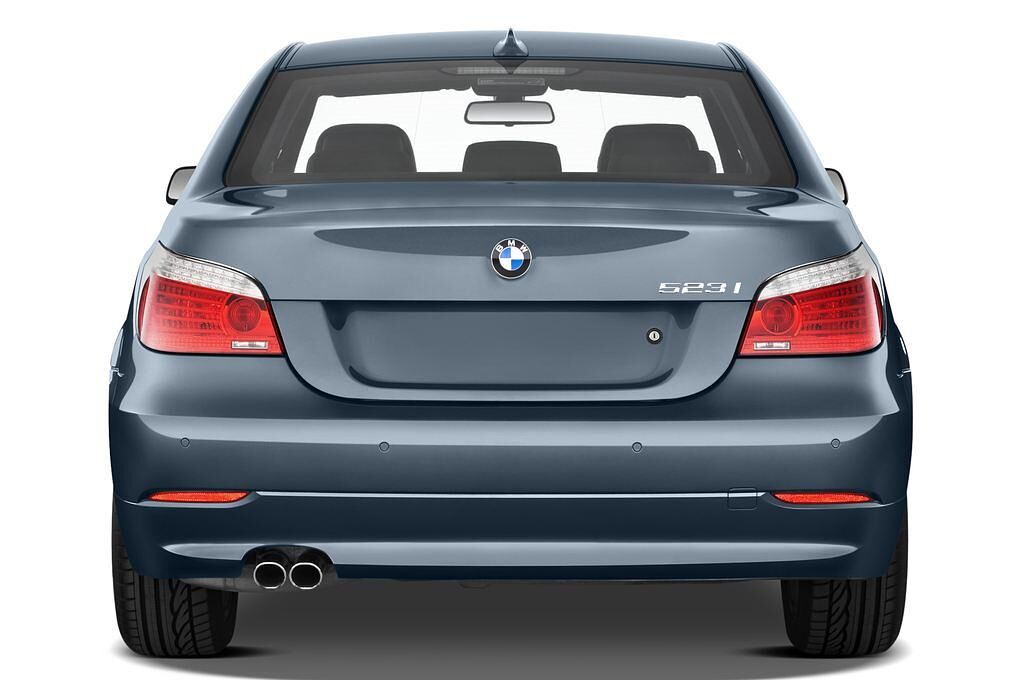 BMW 5 Series (Baujahr 2009) 523i 4 Türen Heckansicht