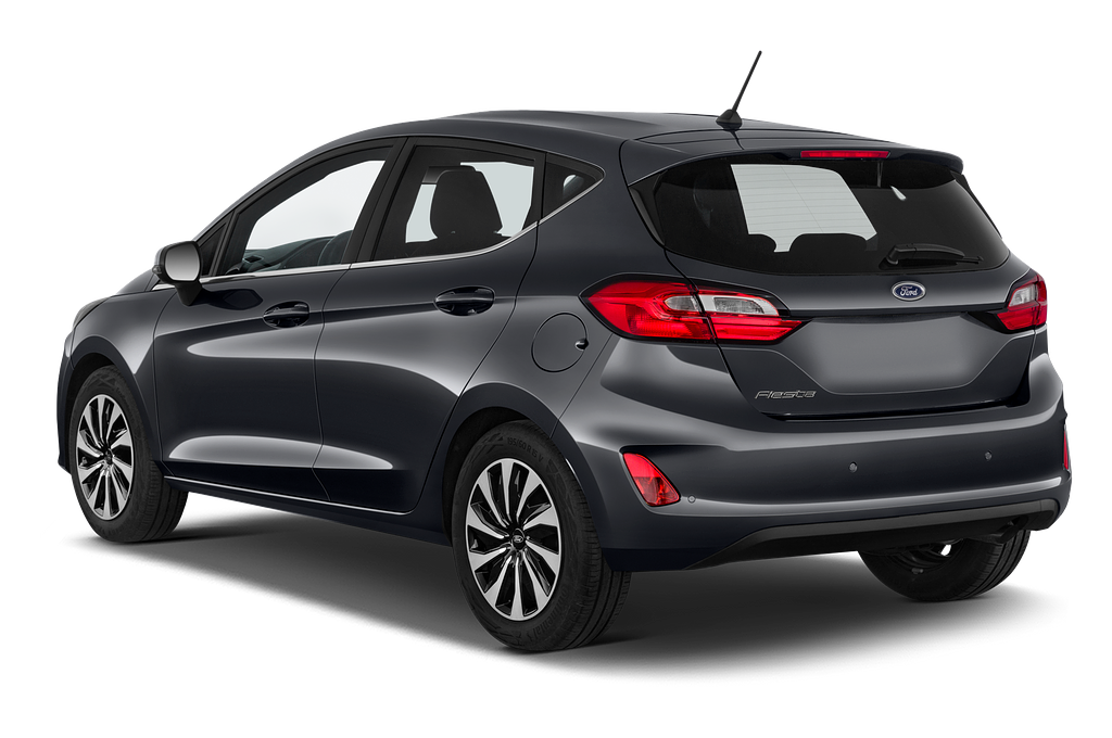 Ford Fiesta (Baujahr 2023) Titanium 5 Türen seitlich hinten