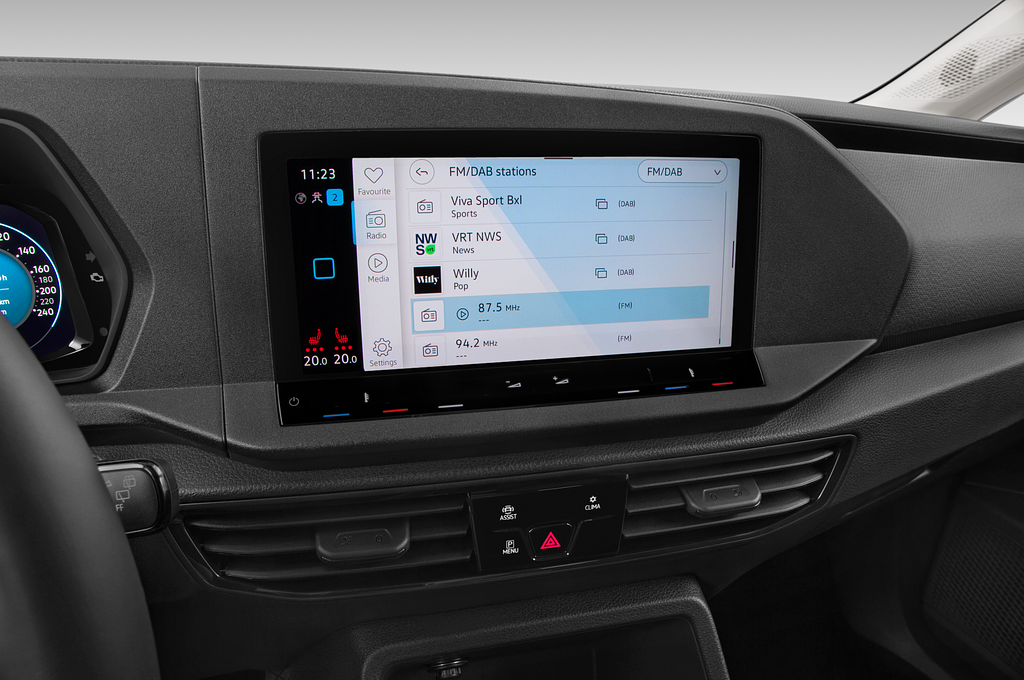 Volkswagen Caddy (Baujahr 2021) California Maxi 5 Türen Radio und Infotainmentsystem