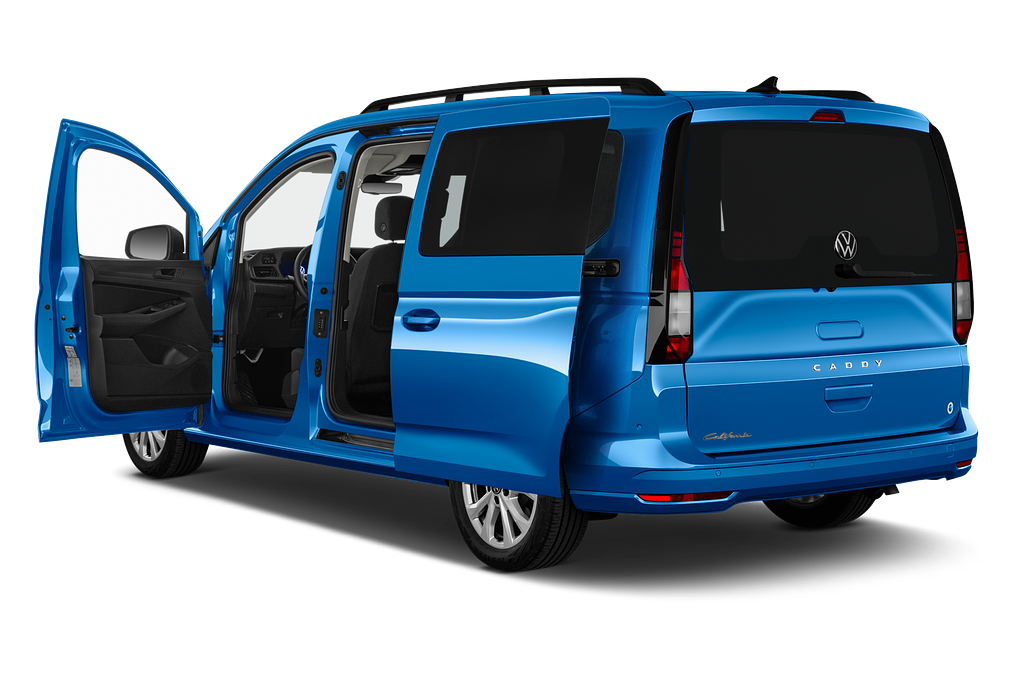 Volkswagen Caddy (Baujahr 2021) California Maxi 5 Türen Tür geöffnet