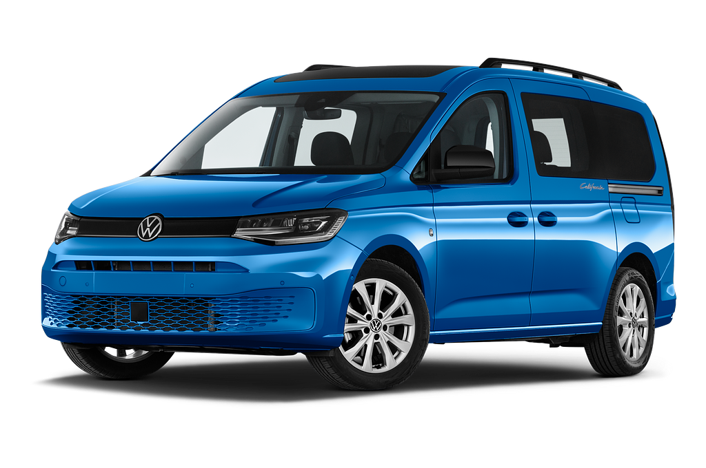 Volkswagen Caddy (Baujahr 2021) California Maxi 5 Türen seitlich vorne mit Felge