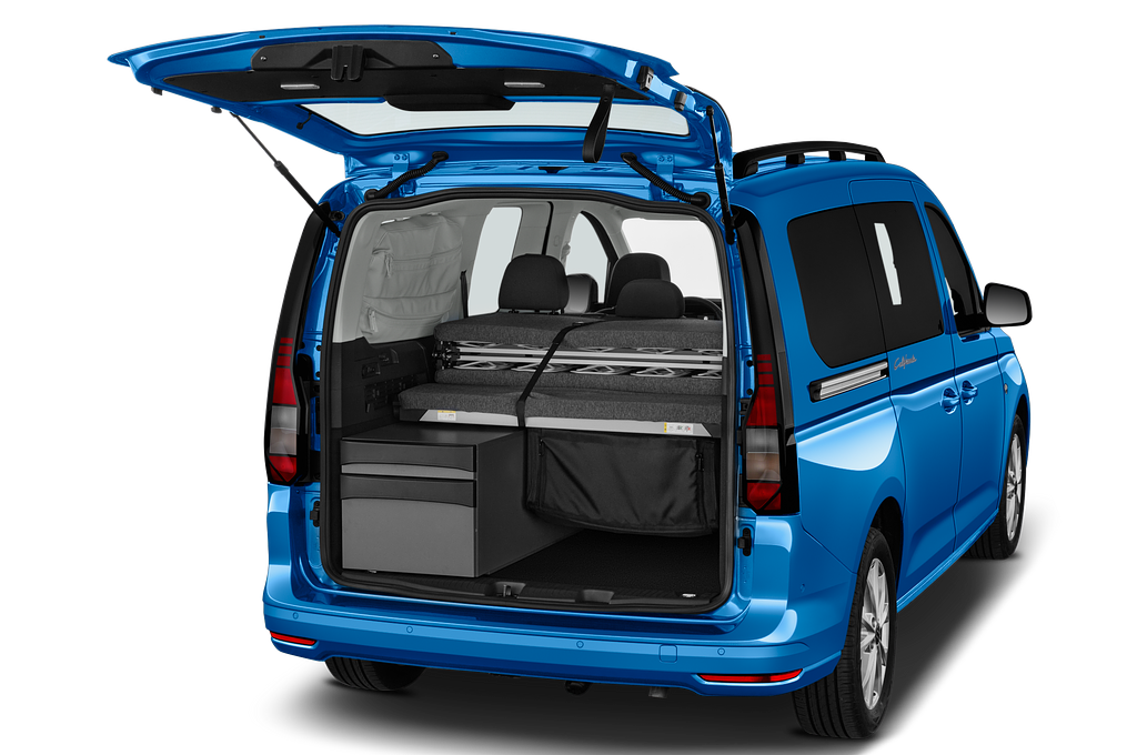 Volkswagen Caddy (Baujahr 2021) California Maxi 5 Türen Kofferraum