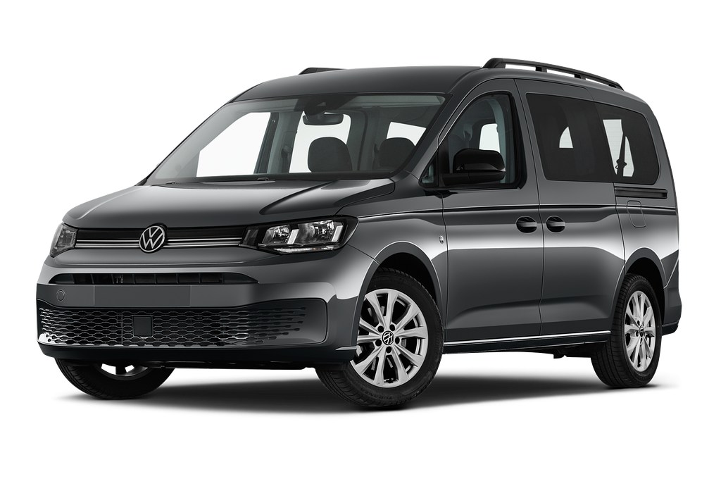 Volkswagen Caddy (Baujahr 2021) Maxi 5 Türen seitlich vorne mit Felge