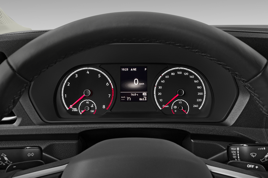 Volkswagen Caddy (Baujahr 2021) Maxi 5 Türen Tacho und Fahrerinstrumente