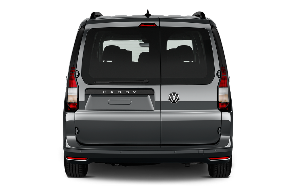 Volkswagen Caddy (Baujahr 2021) Maxi 5 Türen Heckansicht