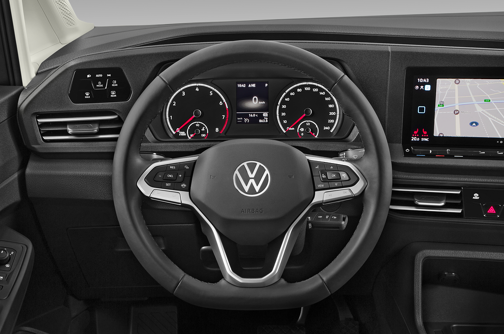Volkswagen Caddy (Baujahr 2021) Maxi 5 Türen Lenkrad