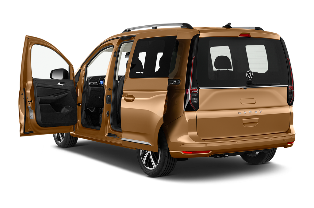 Volkswagen Caddy (Baujahr 2021) Style 5 Türen Tür geöffnet