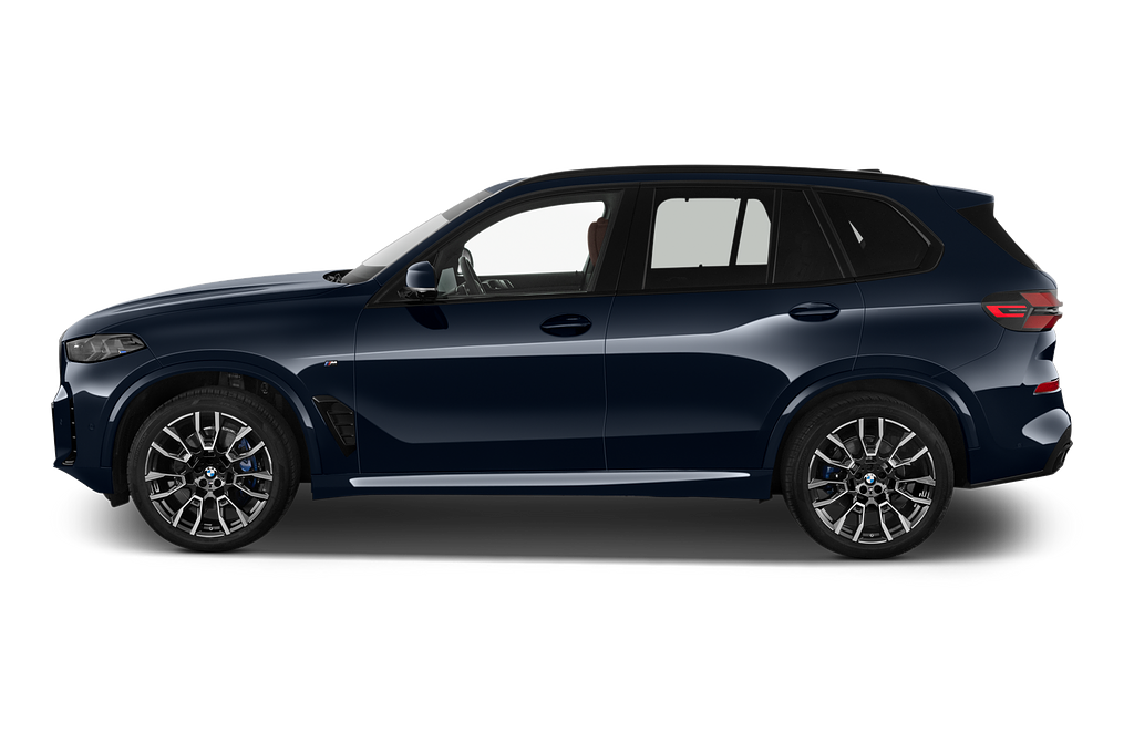 BMW X5 (Baujahr 2024) xDrive40i M Sport 5 Türen Seitenansicht