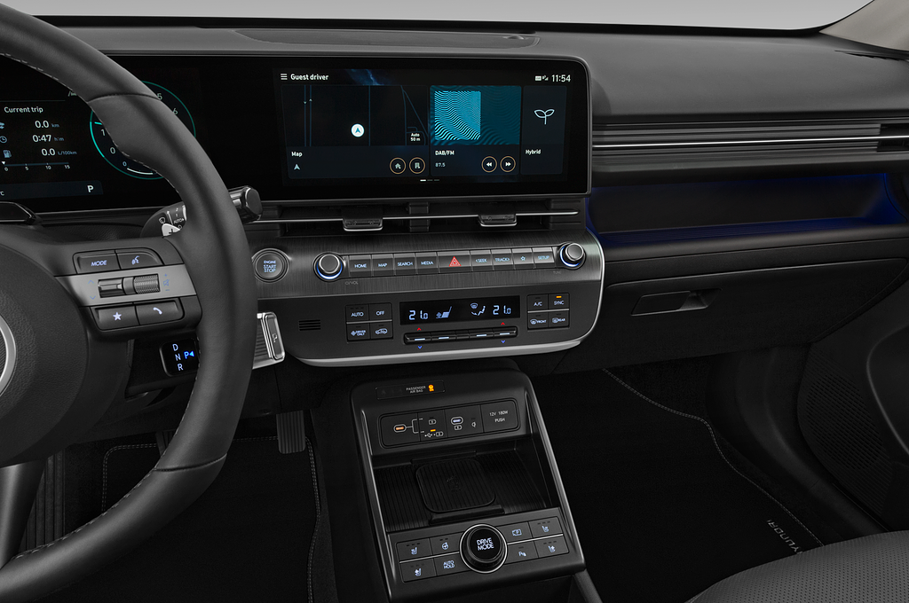 Hyundai Kona Hybrid (Baujahr 2024) Prime 5 Türen Mittelkonsole