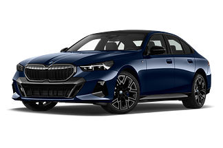 BMW 5 Series (Baujahr 2024) M Sport 4 Türen seitlich vorne mit Felge