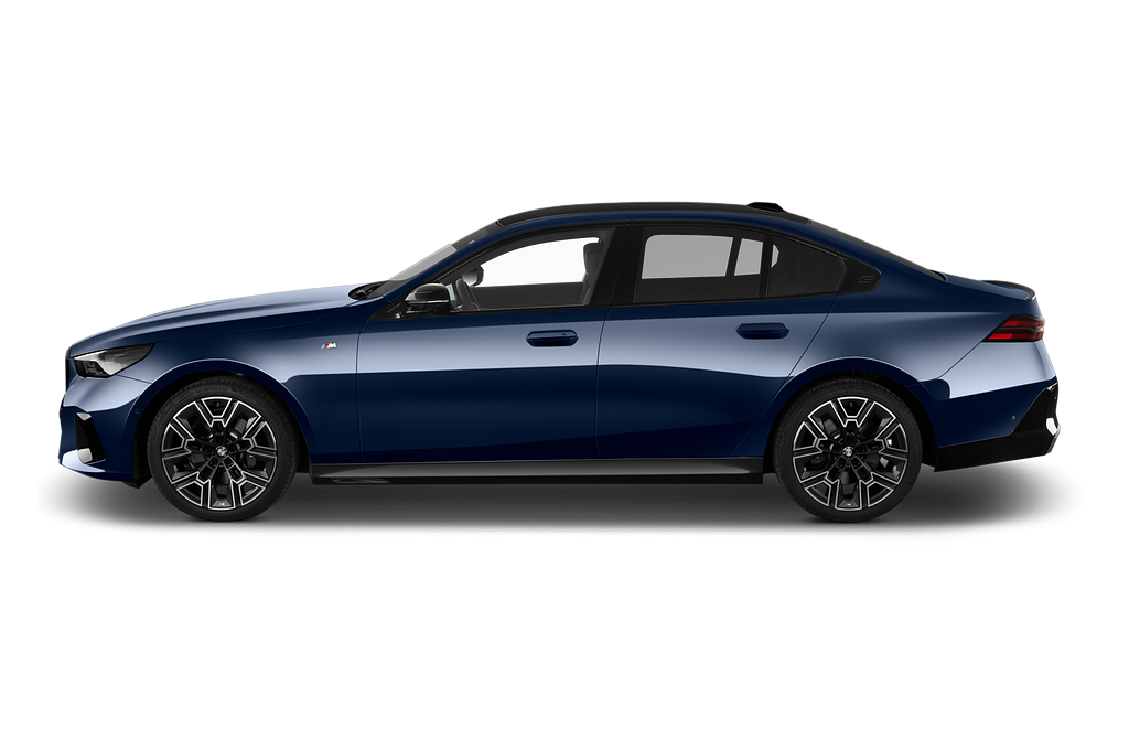 BMW 5 Series (Baujahr 2024) M Sport 4 Türen Seitenansicht