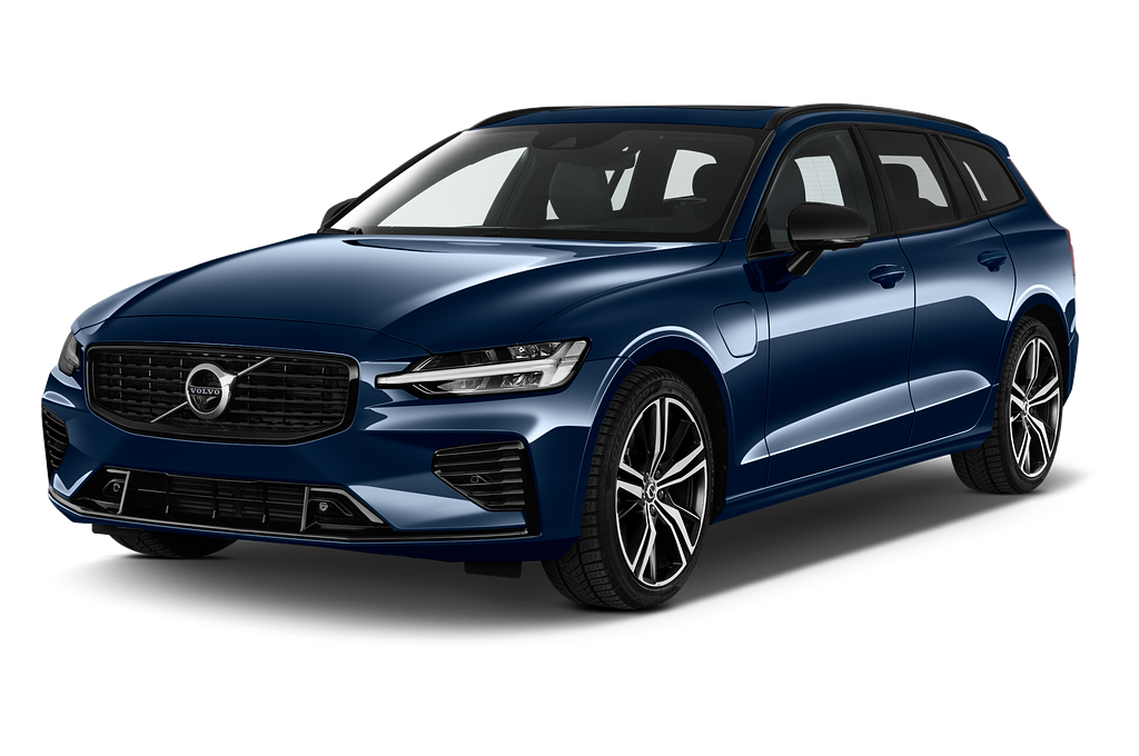 Volvo V60 (Baujahr 2021) R Design 5 Türen seitlich vorne