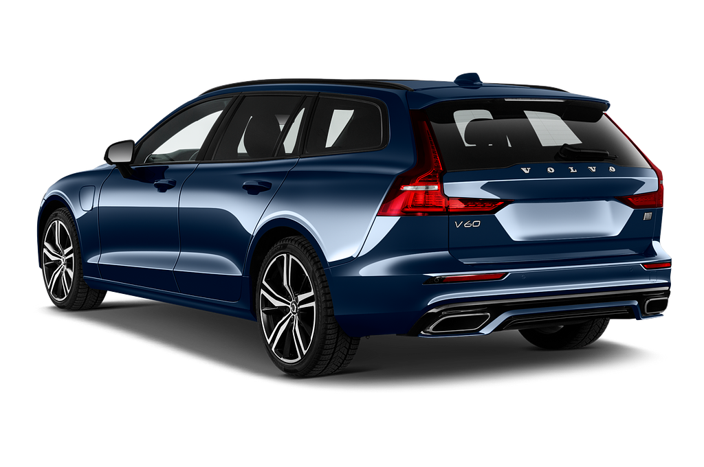 Volvo V60 (Baujahr 2021) R Design 5 Türen seitlich hinten