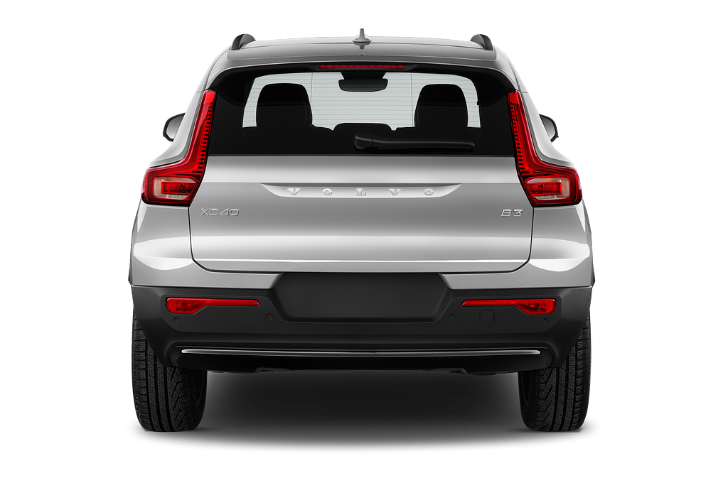 Volvo XC40 MHEV (Baujahr 2023) Plus Dark 5 Türen Heckansicht