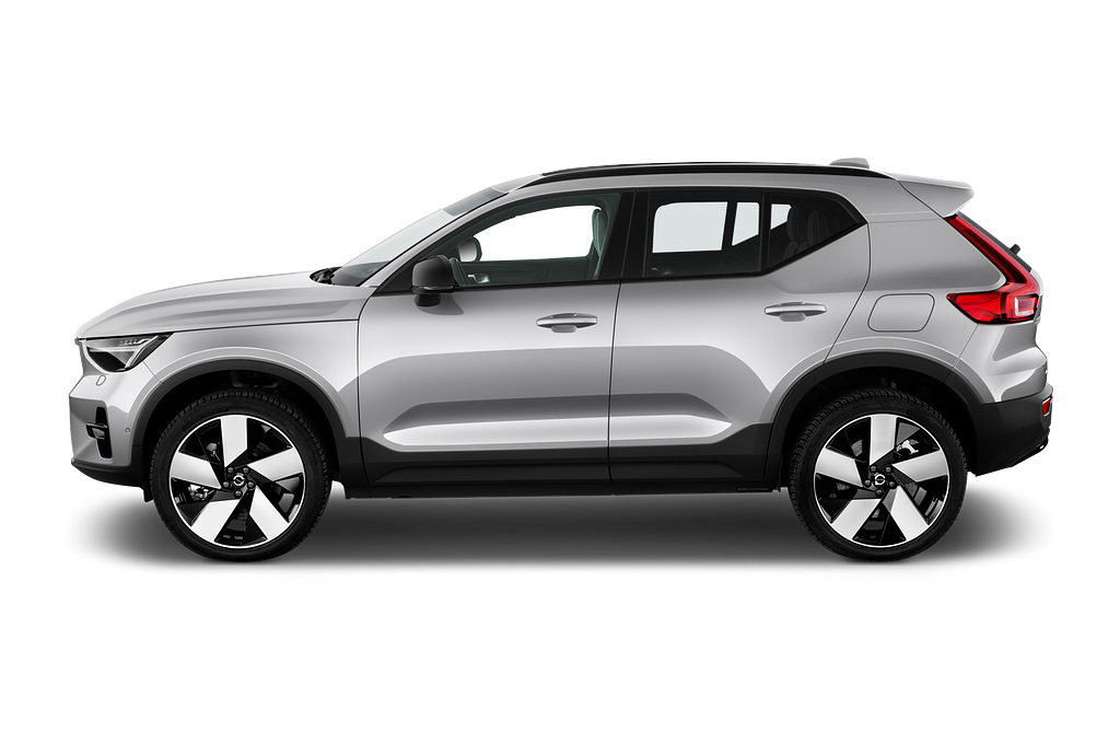 Volvo XC40 Recharge (Baujahr 2022) Ultimate 5 Türen Seitenansicht