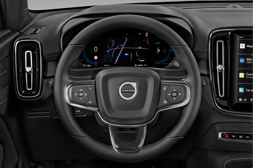 Volvo XC40 Recharge (Baujahr 2022) Ultimate 5 Türen Lenkrad