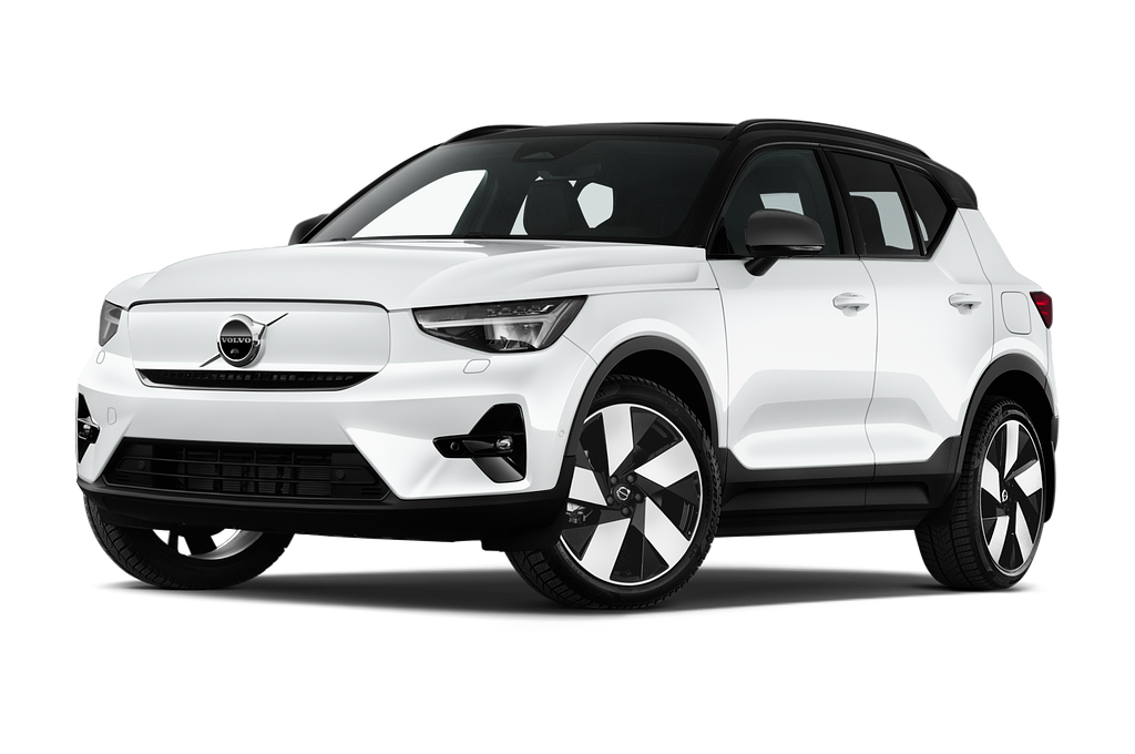 Volvo XC40 Recharge (Baujahr 2023) Ultimate 5 Türen seitlich vorne mit Felge