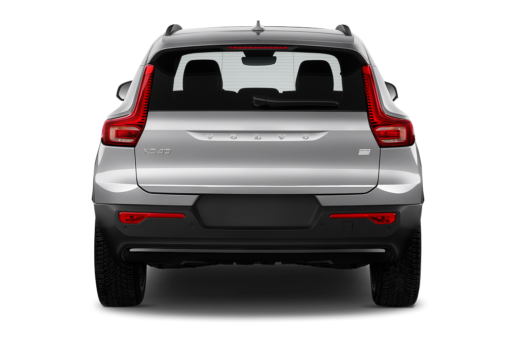 Volvo XC40 Recharge (Baujahr 2023) Ultimate 5 Türen Heckansicht
