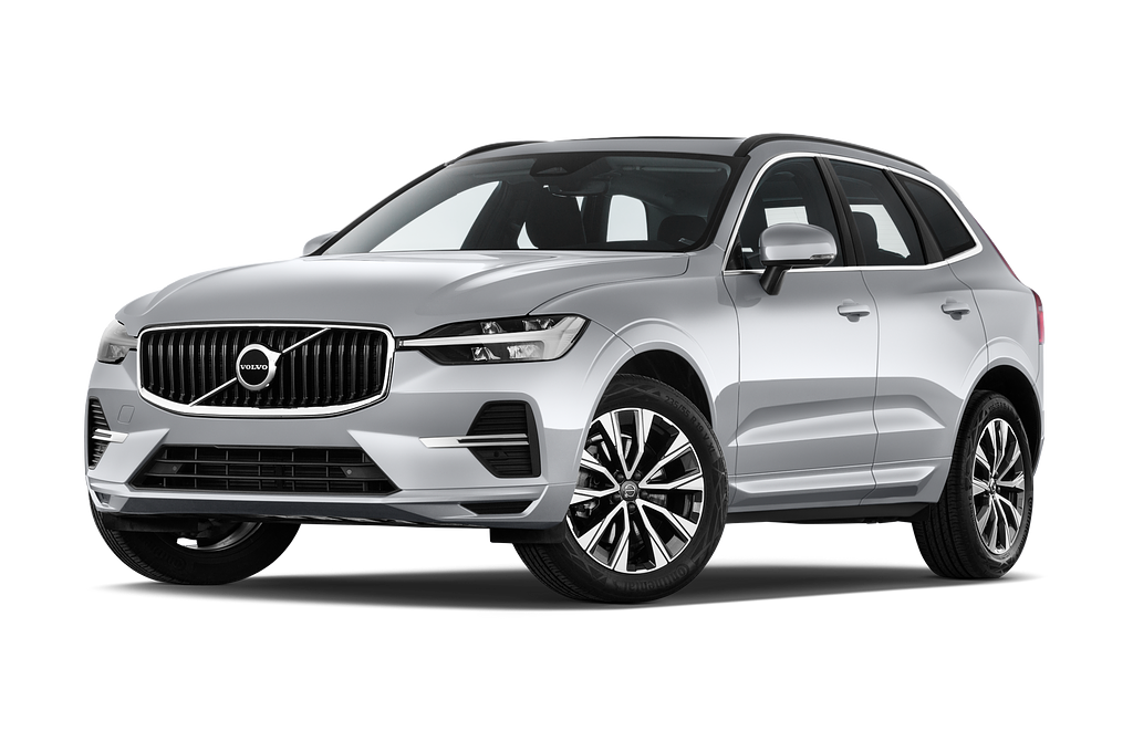 Volvo XC60 (Baujahr 2022) Momentum 5 Türen seitlich vorne mit Felge