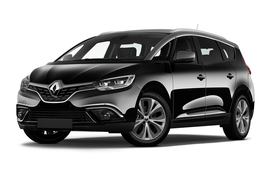 Renault Grand Scenic (Baujahr 2022) Techno 5 Türen seitlich vorne mit Felge