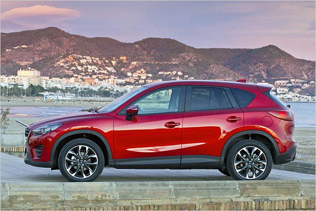 Nach wie vor ist der Mazda CX-5 4,55 Meter lang