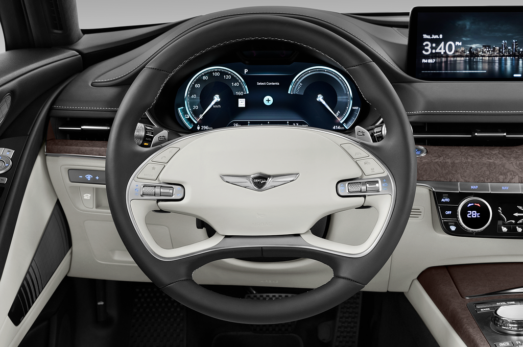 Genesis Electrified G80 (Baujahr 2023) Luxury 4 Türen Lenkrad