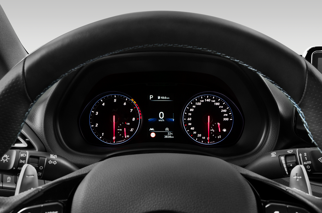 Hyundai i30 Fastback N (Baujahr 2023) N Performance 5 Türen Tacho und Fahrerinstrumente