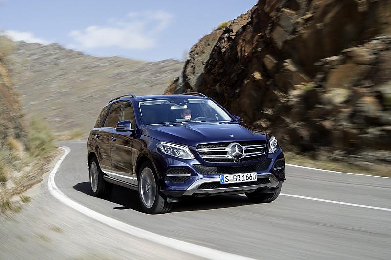 Mercedes GLE 2015 - der Basisdiesel ist auch mit Heckantrieb zu bekommen