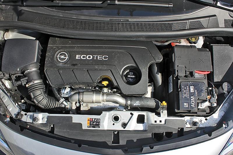 Der 1,6 Liter große Vierzylinder-Dieselmotor des Opel Meriva.