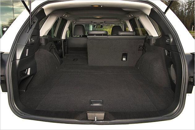 Die Rückbank ist im Verhältnis 60 zu 40 geteilt