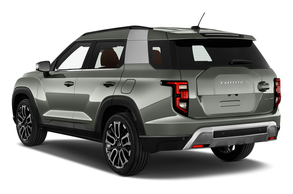 Ssangyong Torres (Baujahr 2023) Forest Edition 5 Türen seitlich hinten