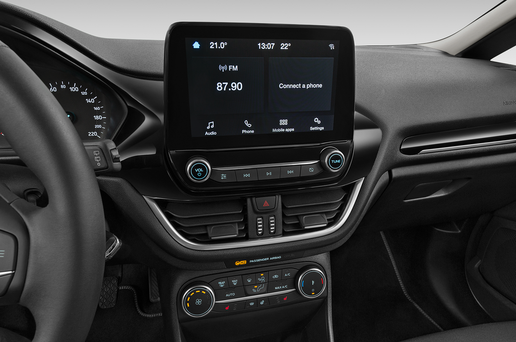 Ford Fiesta (Baujahr 2023) Titanium 5 Türen Mittelkonsole