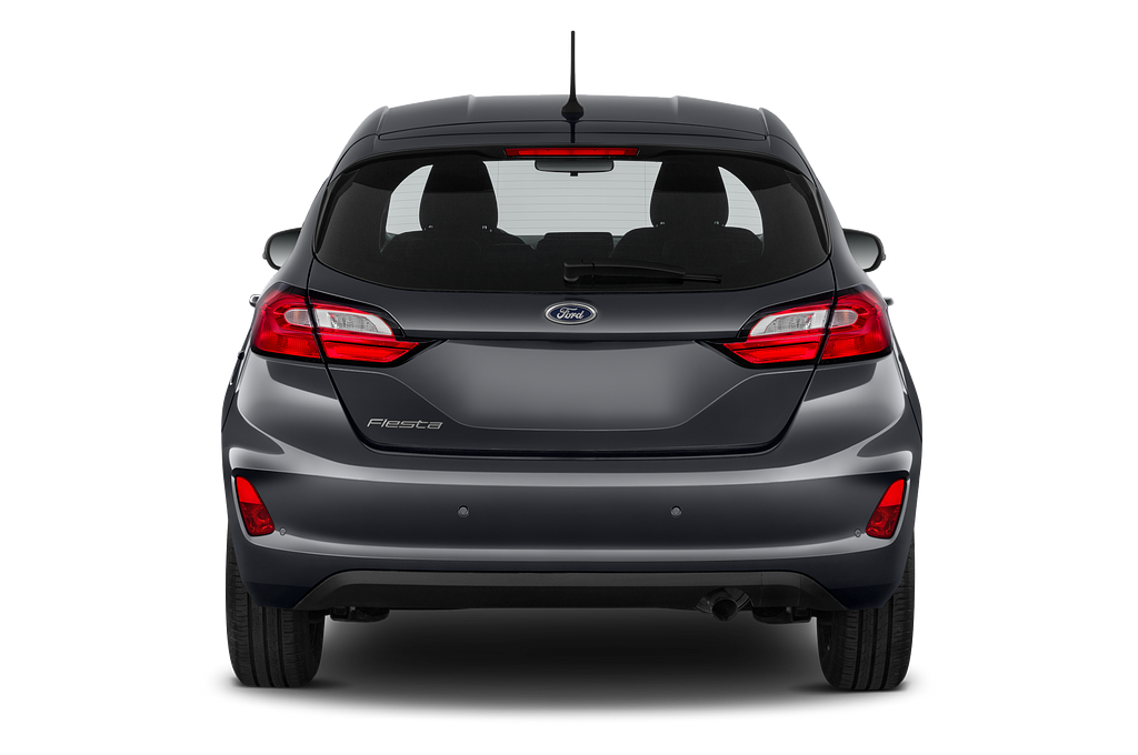 Ford Fiesta (Baujahr 2023) Titanium 5 Türen Heckansicht