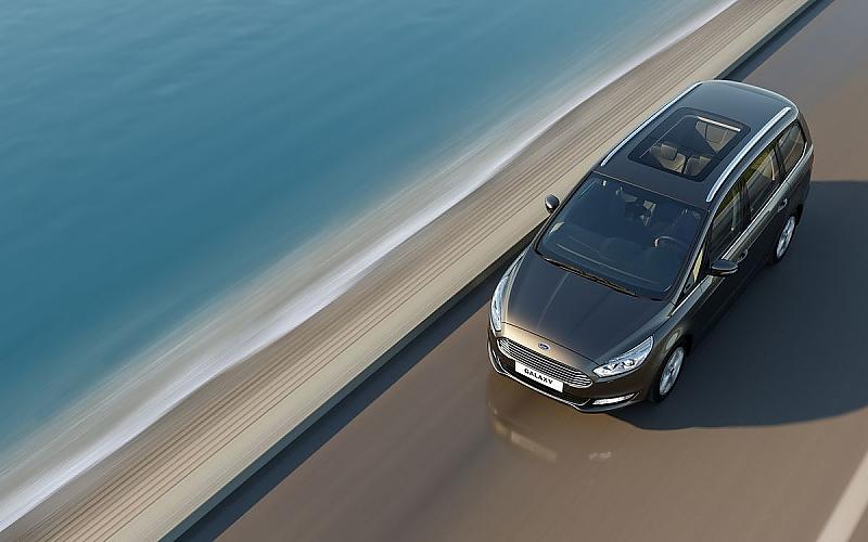 Lange Reisen sind kein Problem mit dem neuen Ford Galaxy.