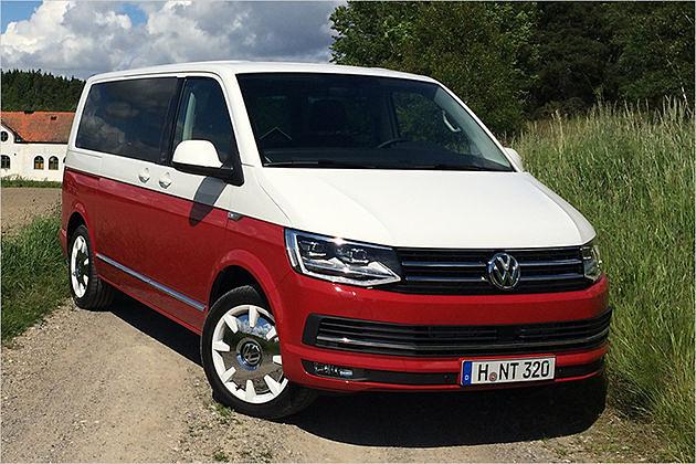 ... die Front des Bullis wurden optisch überarbeitet