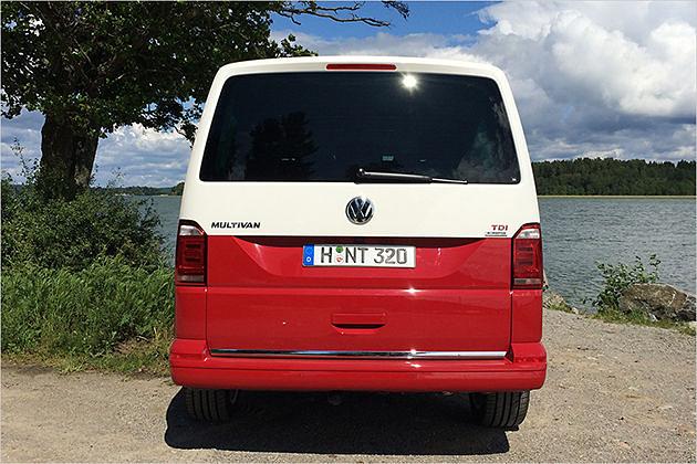 Vor allem das Heck und ...